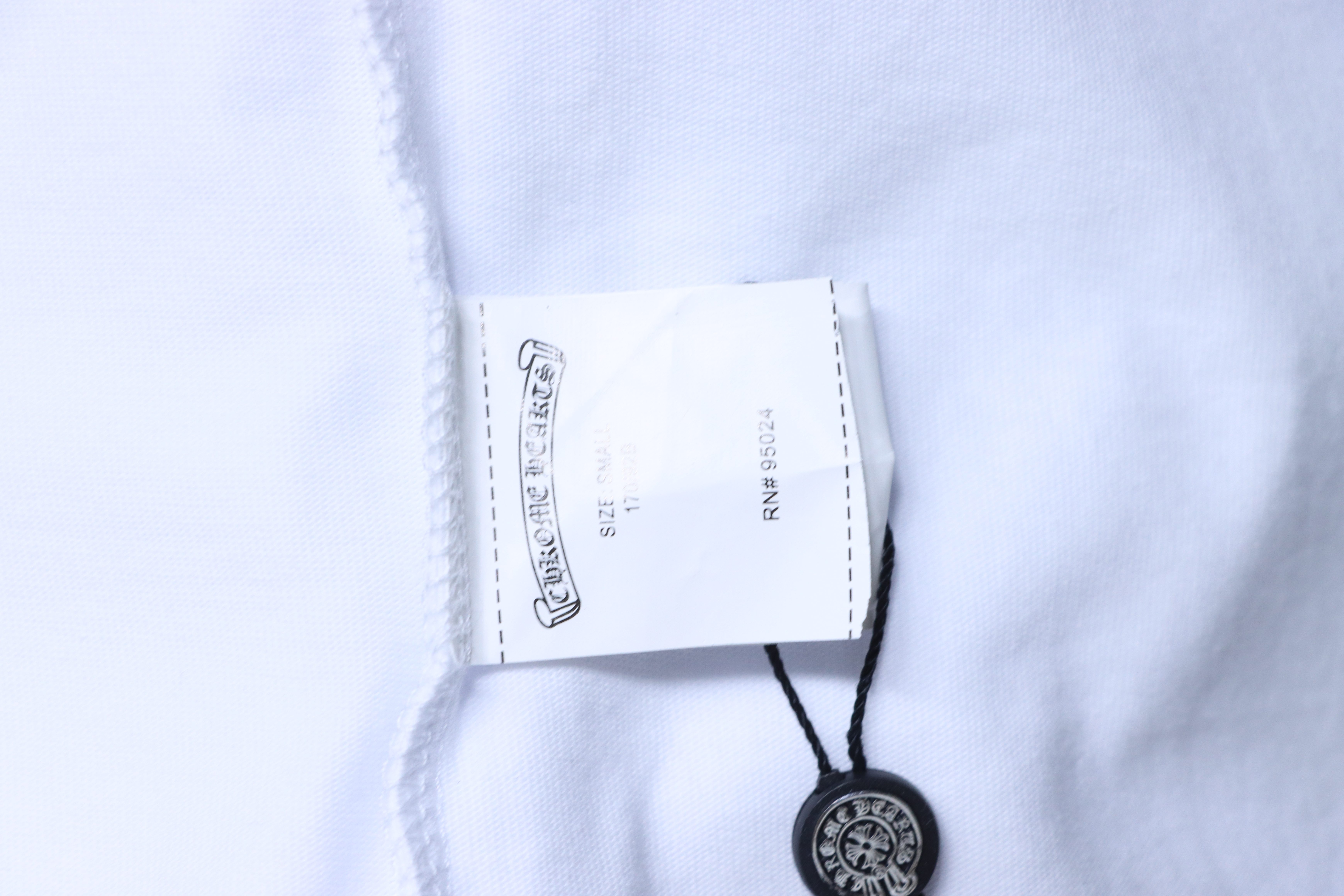 Chrome Hearts Embroidered Short Sleeve T-Shirt Style 2