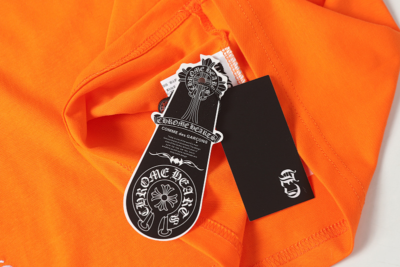 Chrome Hearts Four Color Graphic 2227 Short Sleeve T-Shirt