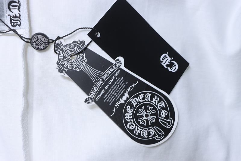 Chrome Hearts Front Back Horseshoe Horseshoe Short Sleeve T-Shirt Style 1