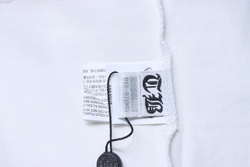 Chrome Hearts Front Back Horseshoe Horseshoe Short Sleeve T-Shirt Style 1