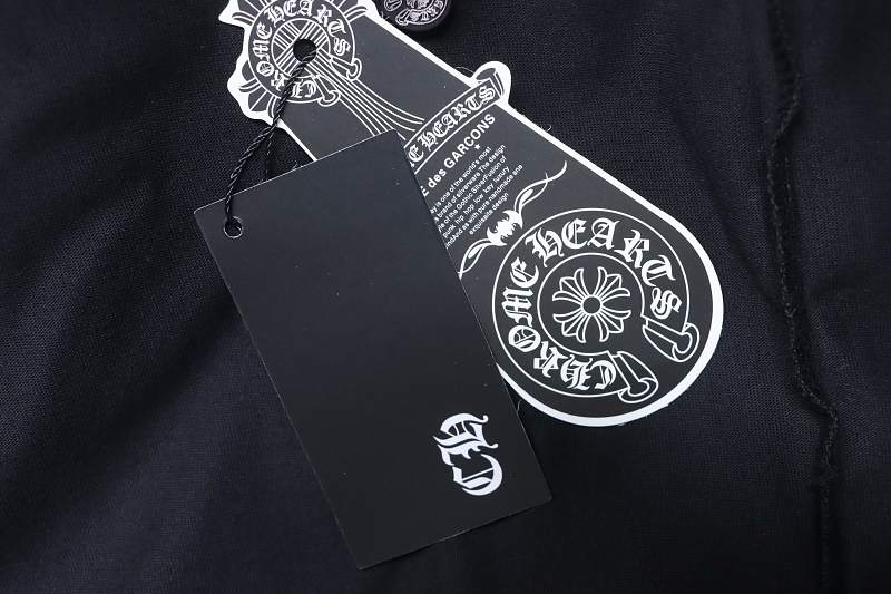 Chrome Hearts Front Back Horseshoe Horseshoe Short Sleeve T-Shirt Style 2
