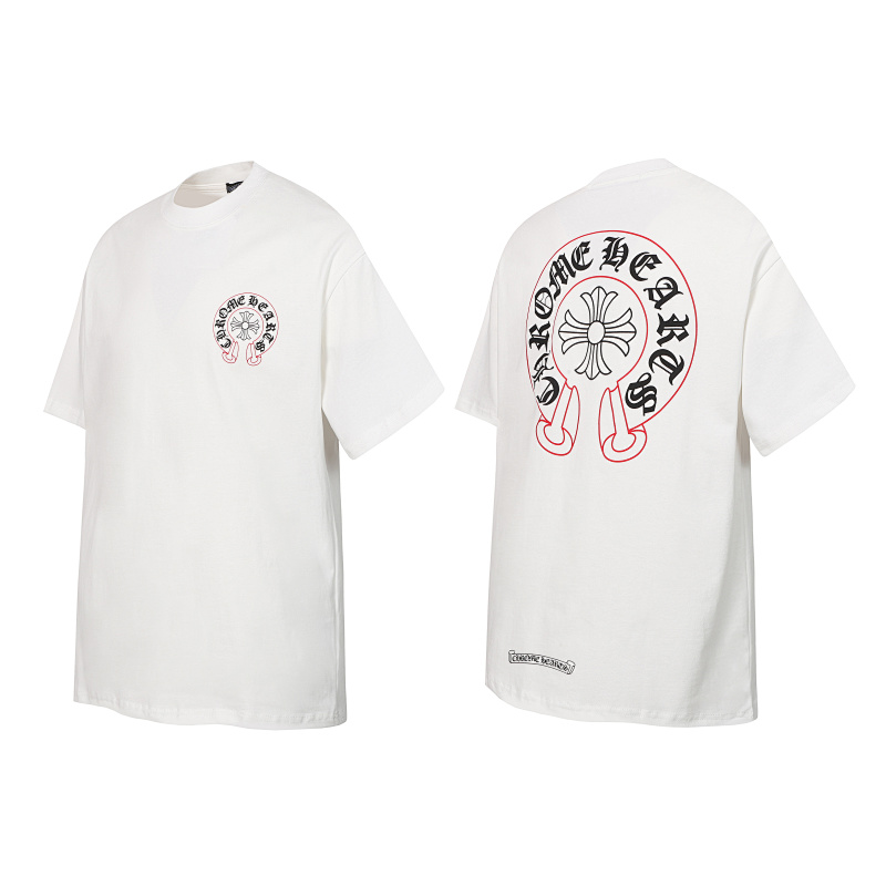 Chrome Hearts Graphic 2257 Short Sleeve T-Shirt Style 1