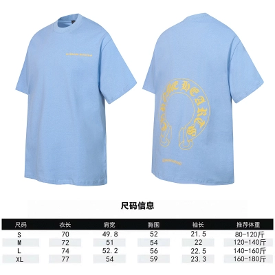 Chrome Hearts Graphic 2261 Short Sleeve T-Shirt 02