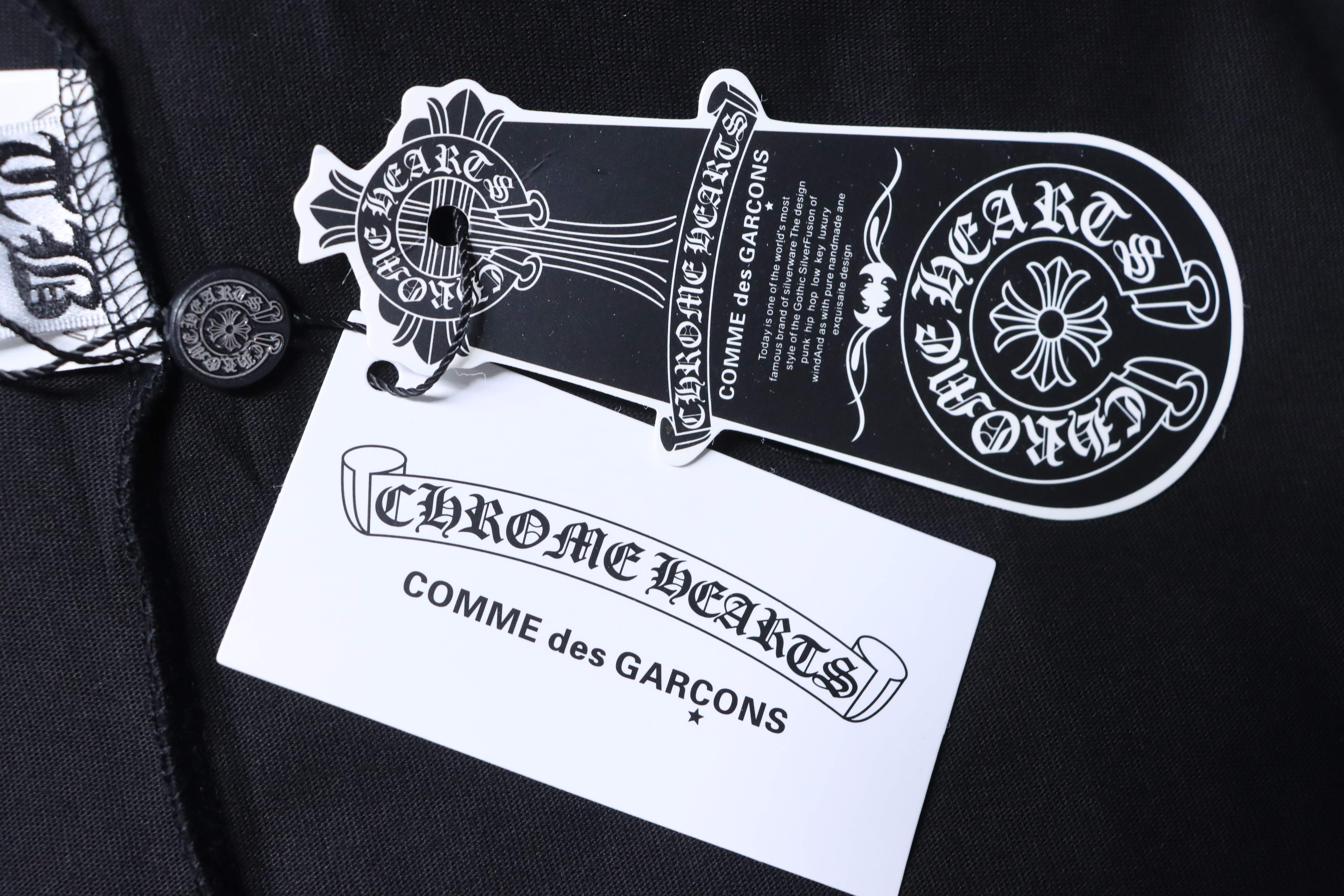 Chrome Hearts Green Cross Cross Short Sleeve T-Shirt Style 2