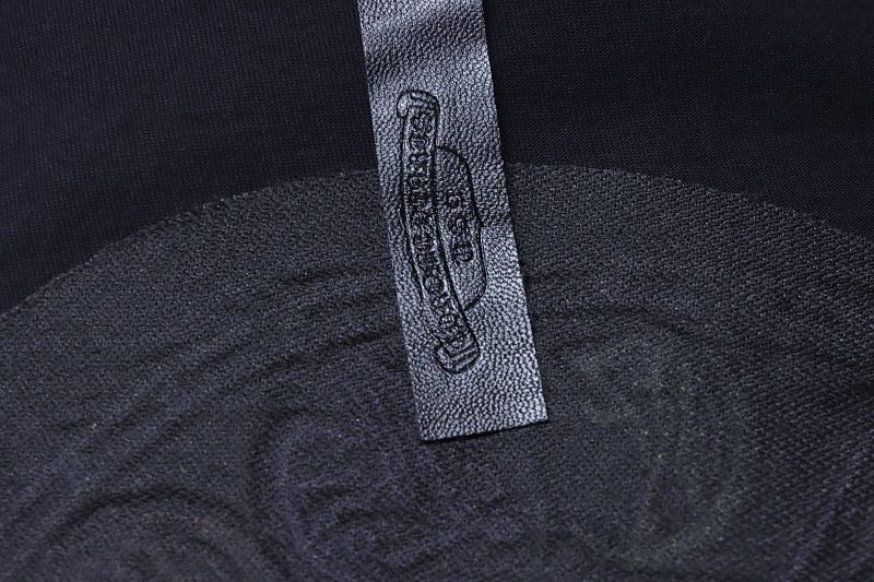 Chrome Hearts Horseshoe Applique CH Short Sleeve T-Shirt Style 1