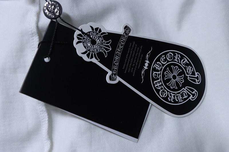 Chrome Hearts Horseshoe Applique CH Short Sleeve T-Shirt Style 2