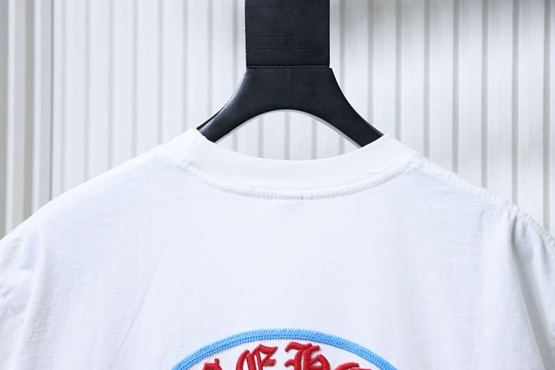 Chrome Hearts Horseshoe Cross Short Sleeve T-Shirt Style 1