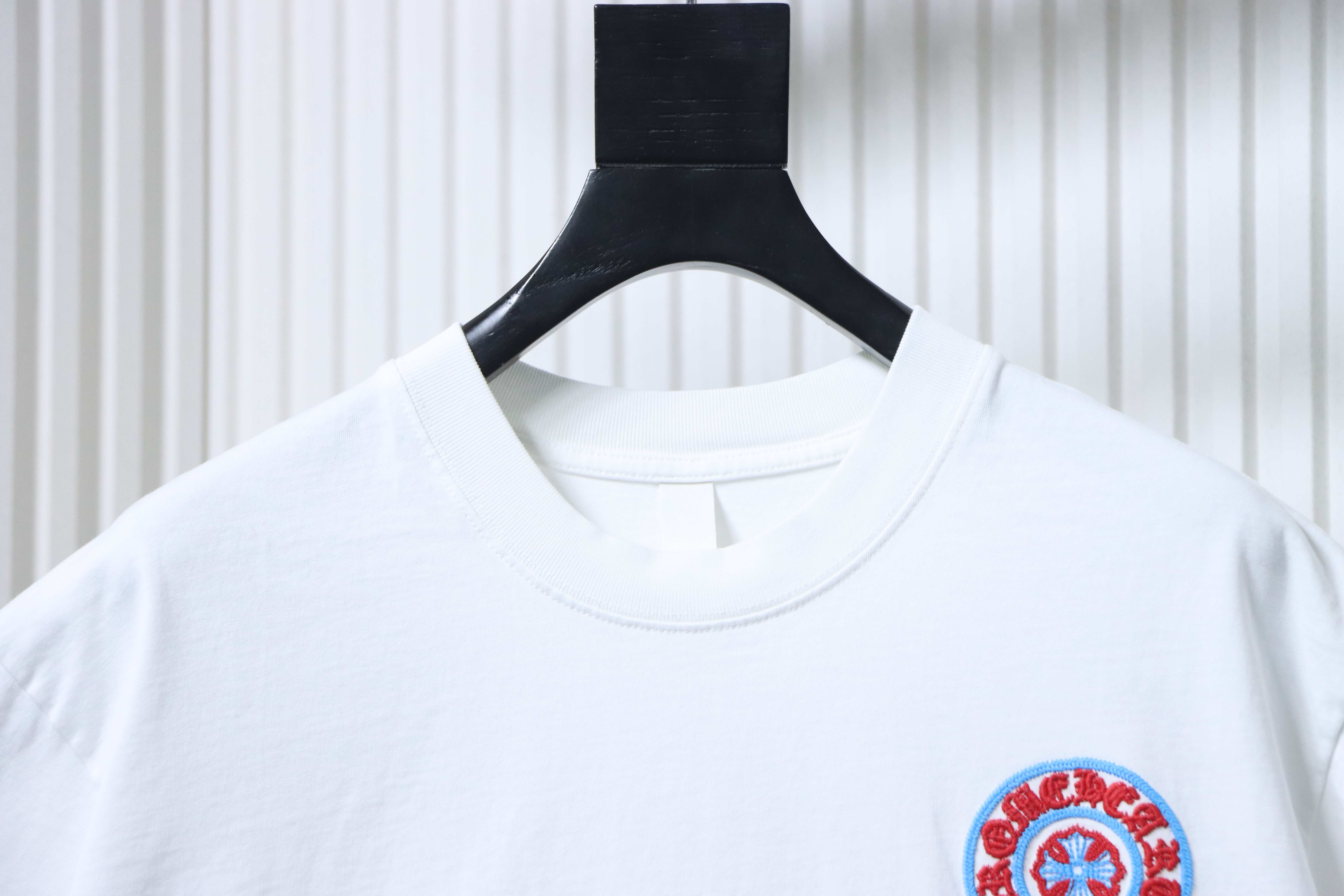 Chrome Hearts Horseshoe Cross Short Sleeve T-Shirt Style 1