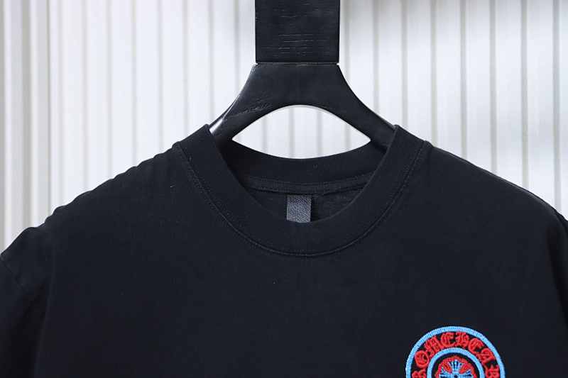 Chrome Hearts Horseshoe Cross Short Sleeve T-Shirt Style 2