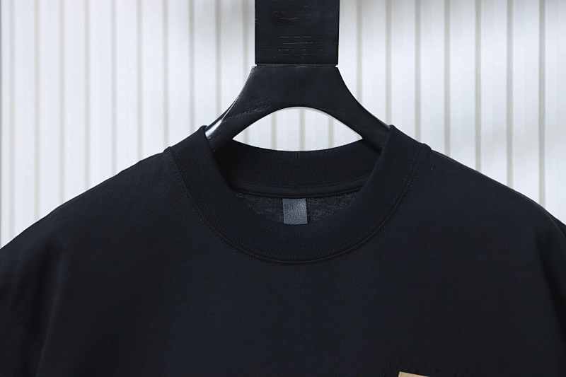 Chrome Hearts Horseshoe Rhinestone Short Sleeve T-Shirt Style 1