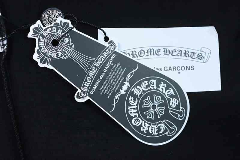Chrome Hearts Horseshoe Rhinestone Short Sleeve T-Shirt Style 1