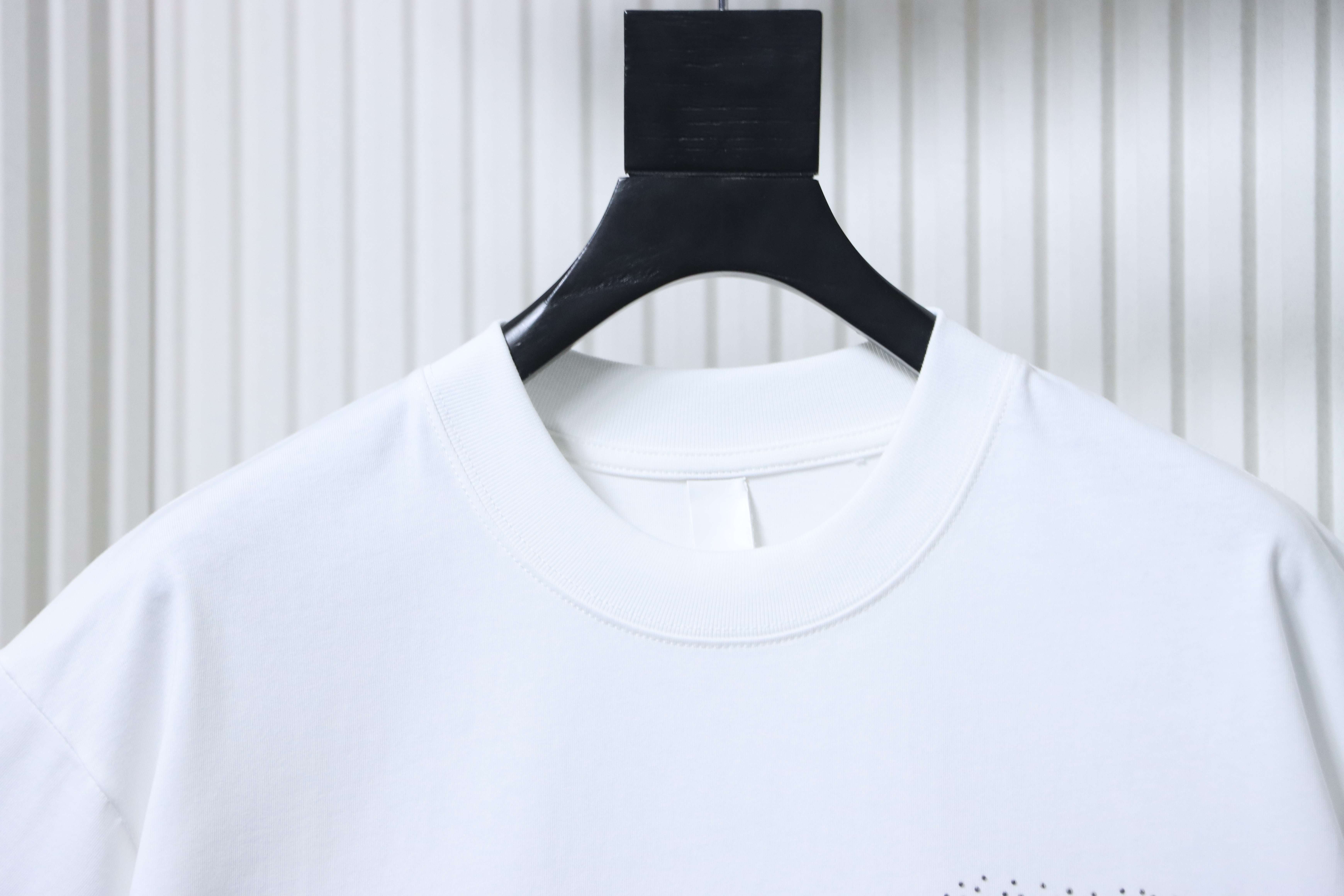 Chrome Hearts Horseshoe Rhinestone Short Sleeve T-Shirt Style 2