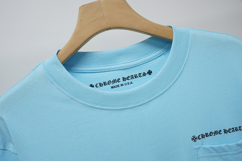 Chrome Hearts Lake Blue Graphic 2220 Short Sleeve T-Shirt