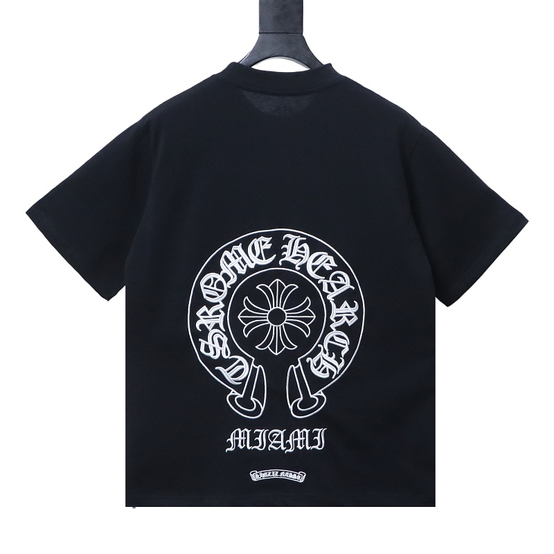 Chrome Hearts Miami Exclusive Graffiti Short Sleeve T-Shirt Style 1