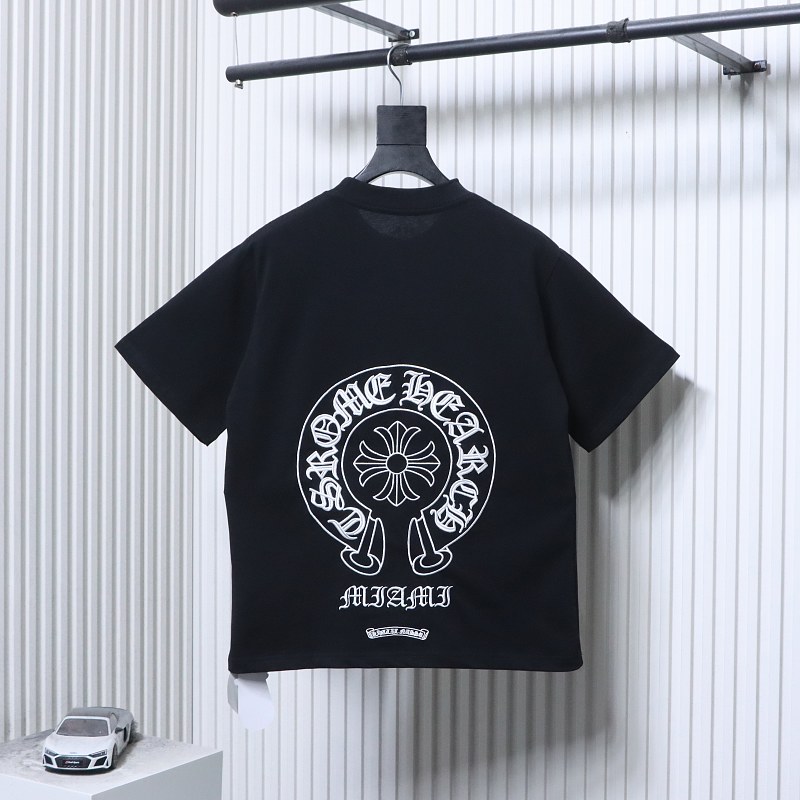 Chrome Hearts Miami Exclusive Graffiti Short Sleeve T-Shirt Style 1