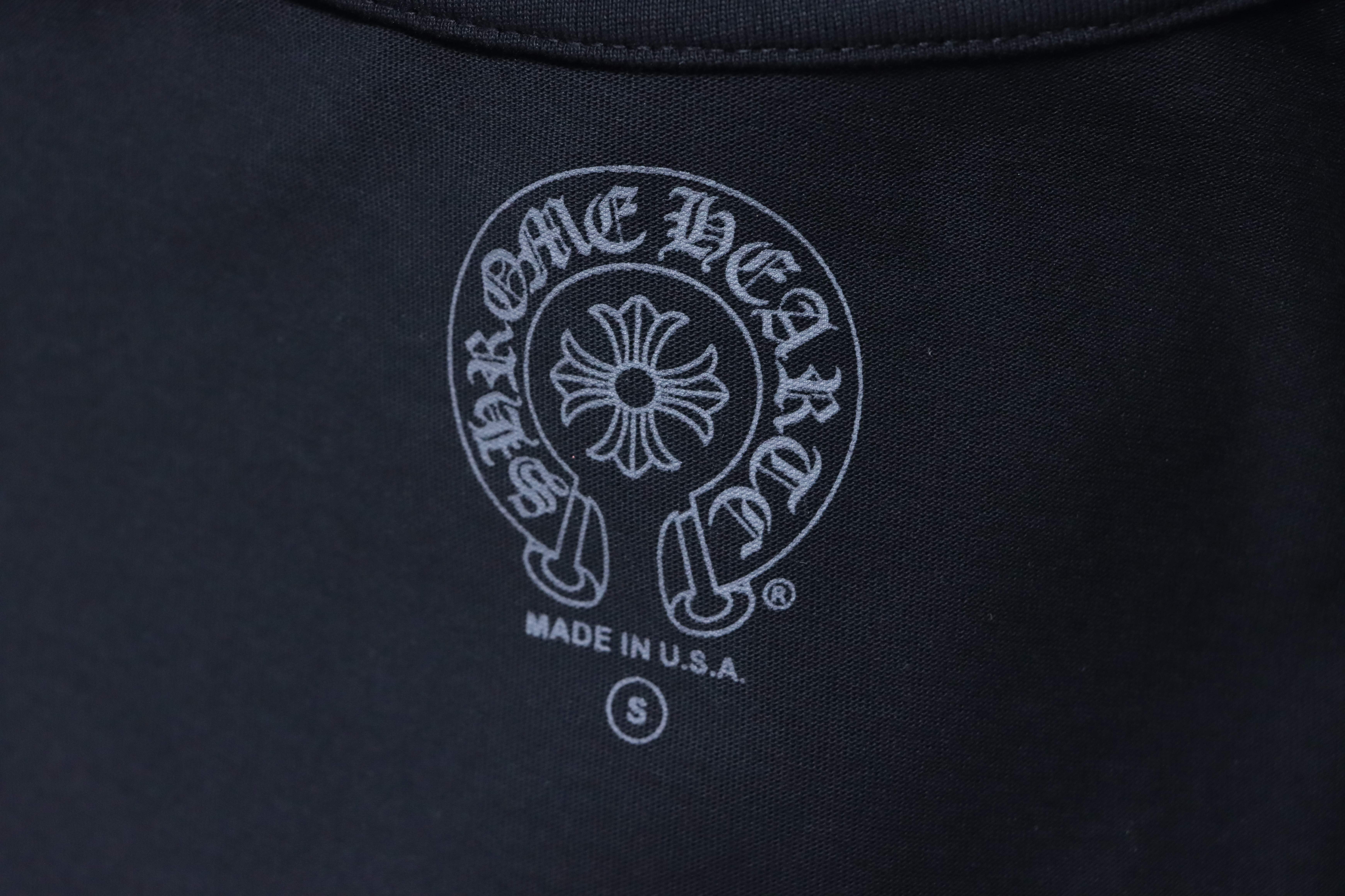 Chrome Hearts Miami Exclusive Graffiti Short Sleeve T-Shirt Style 1