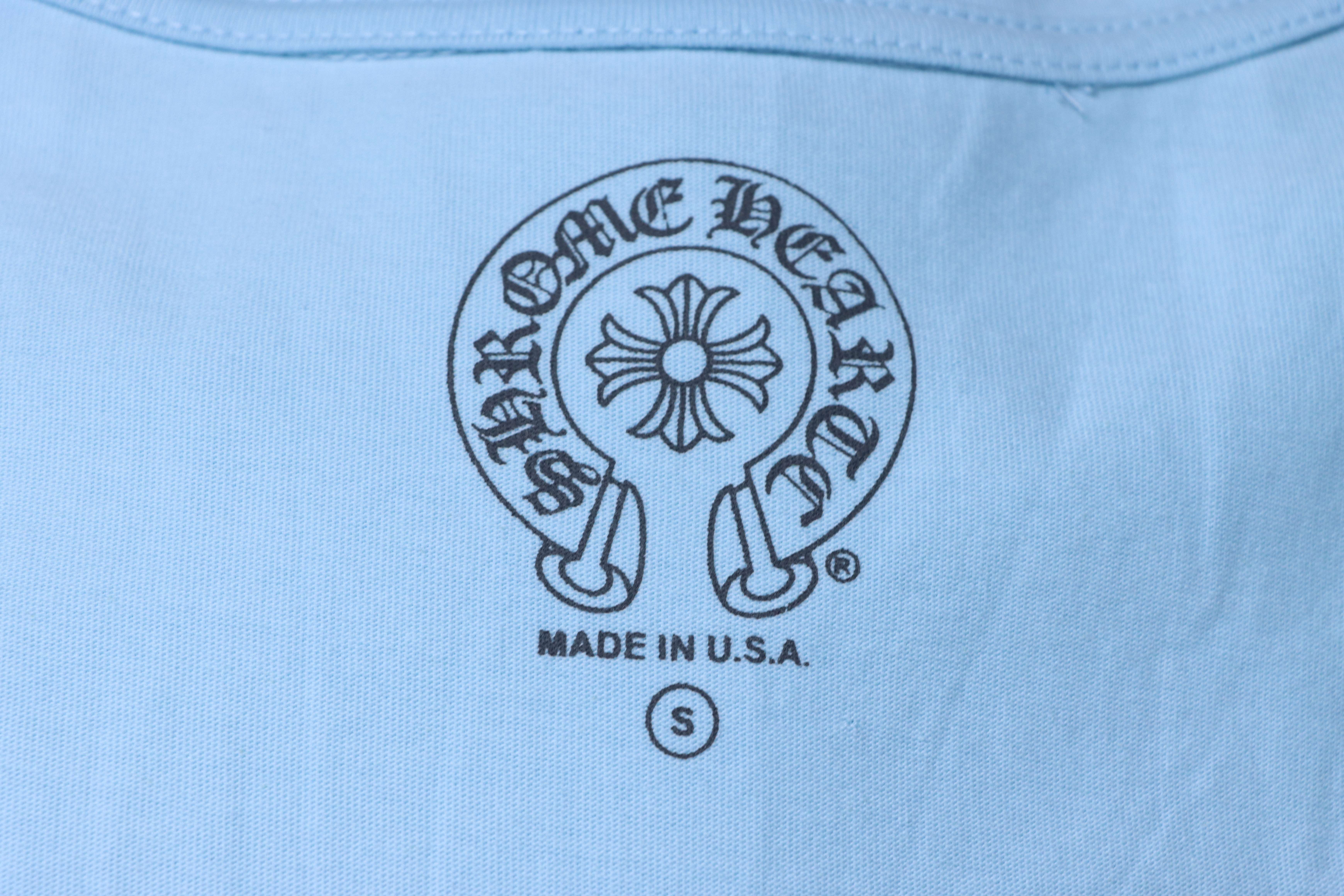 Chrome Hearts Miami Exclusive Graffiti Short Sleeve T-Shirt Style 2