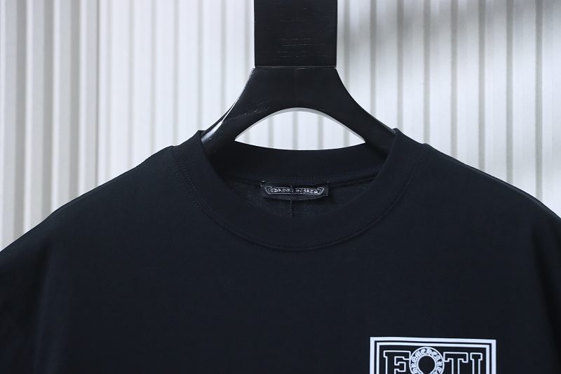 Chrome Hearts Nine-Grid Skull Skull Print Short Sleeve T-Shirt Style 2