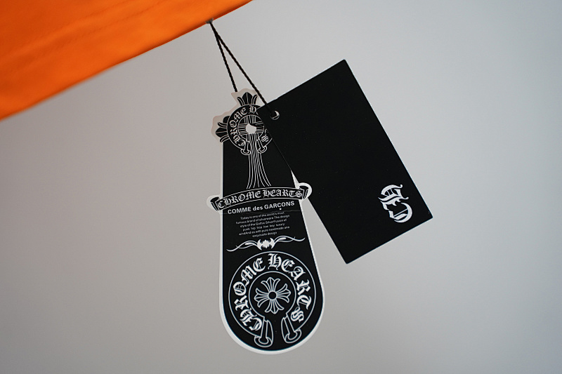 Chrome Hearts Orange Graphic 2217 Short Sleeve T-Shirt