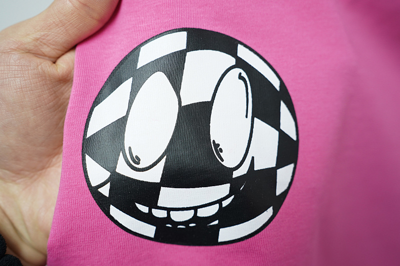 Chrome Hearts Pink Graphic 2213 Short Sleeve T-Shirt