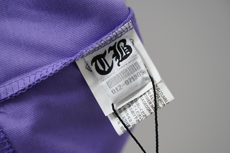 Chrome Hearts Purple Graphic 2219 Short Sleeve T-Shirt