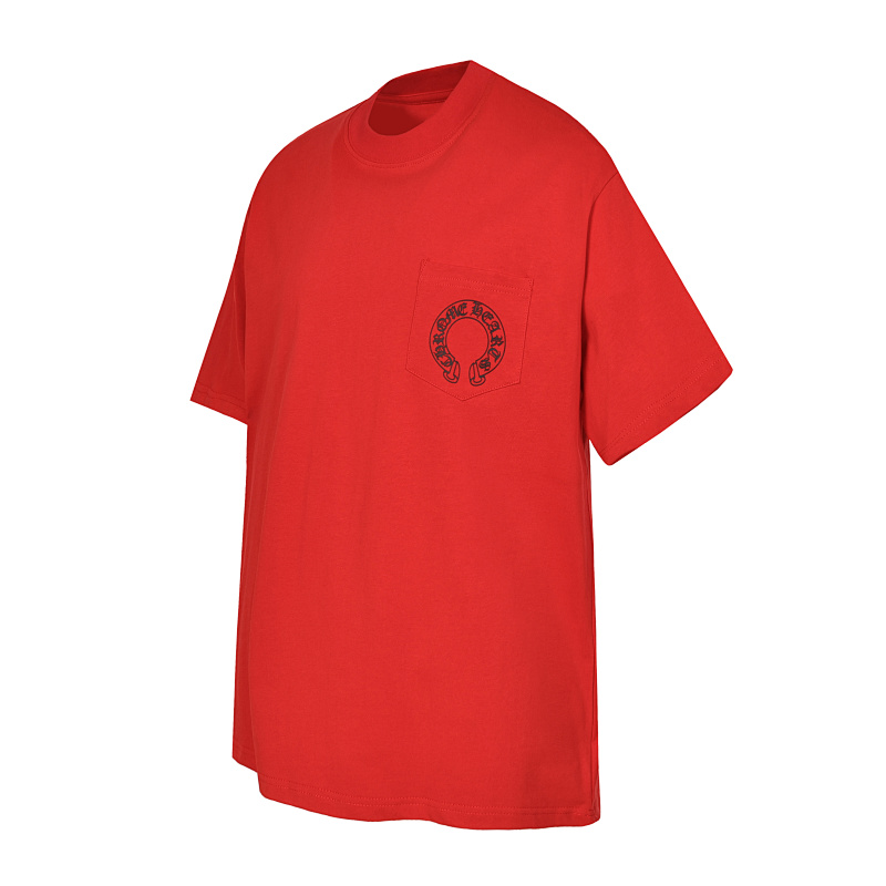 Chrome Hearts Red Graphic 2212 Short Sleeve T-Shirt