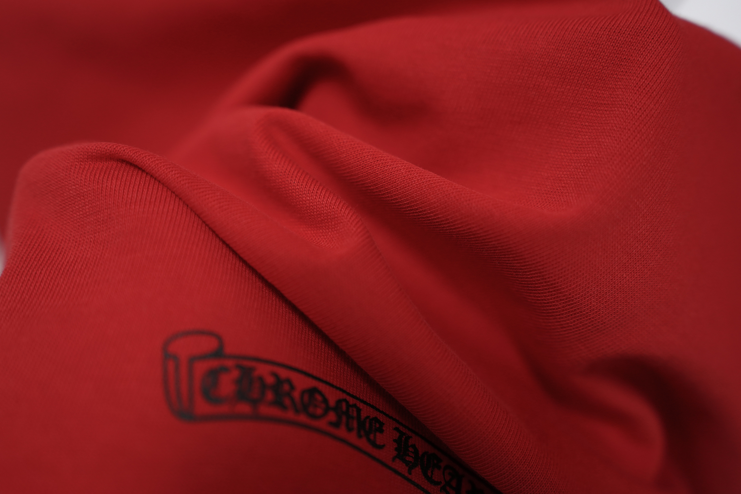 Chrome Hearts Red Graphic 2212 Short Sleeve T-Shirt