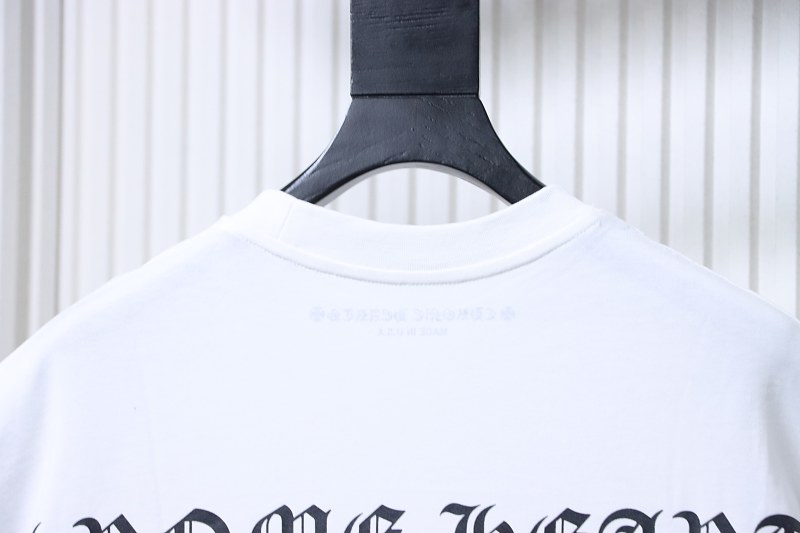 Chrome Hearts Sanskrit Back Short Sleeve T-Shirt Style 1