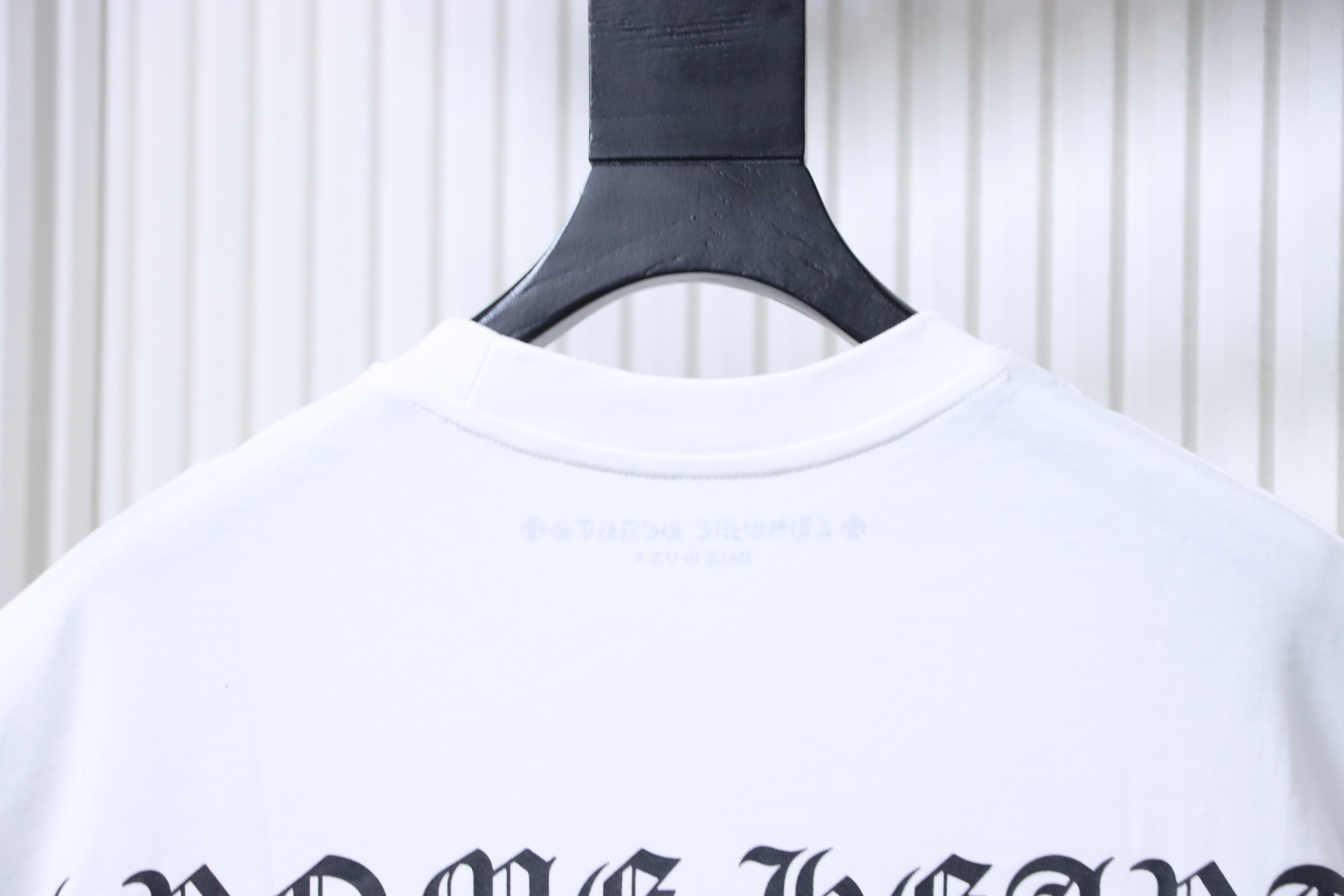Chrome Hearts Sanskrit Back Short Sleeve T-Shirt Style 1