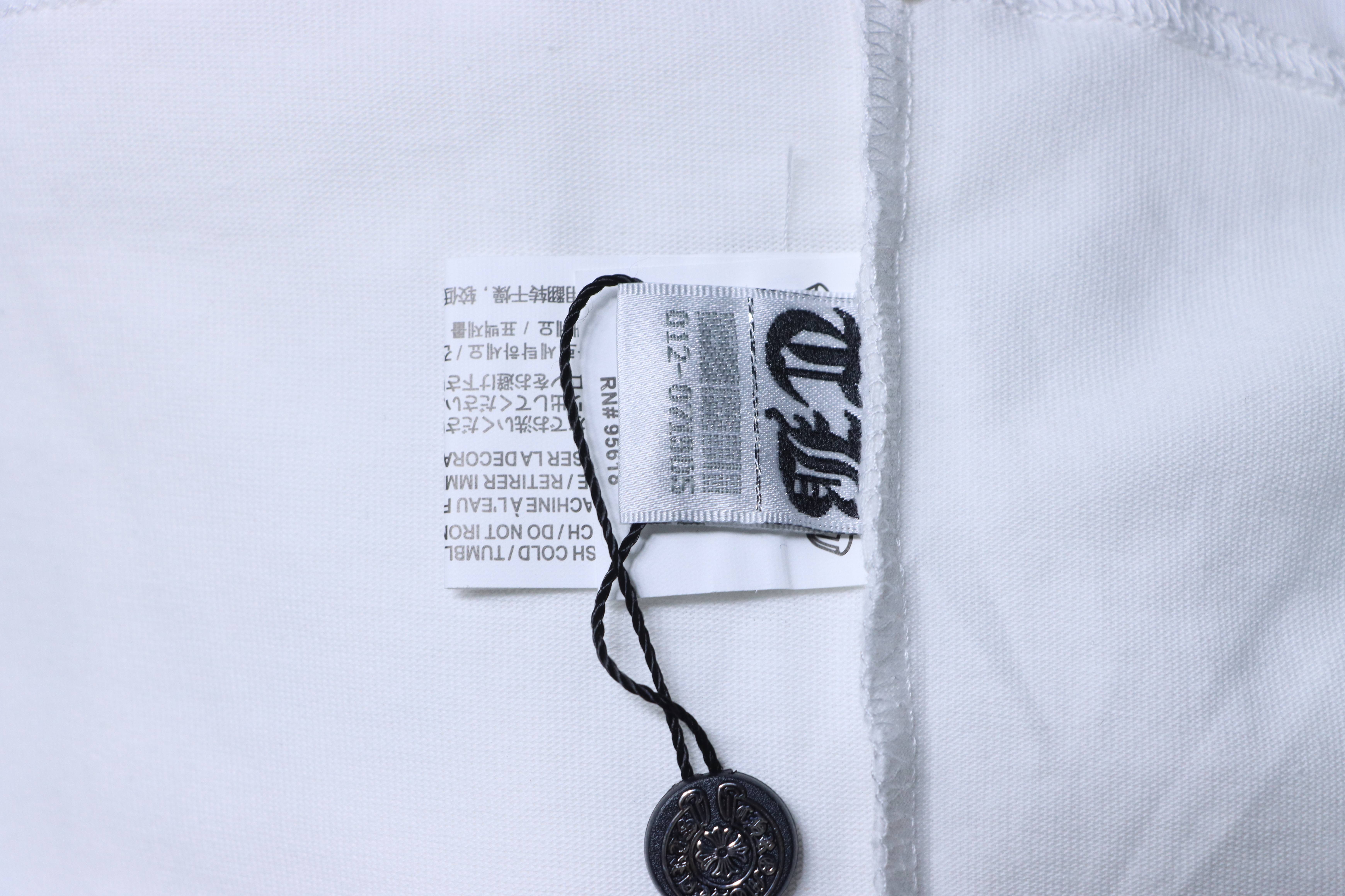Chrome Hearts Sanskrit Back Short Sleeve T-Shirt Style 1