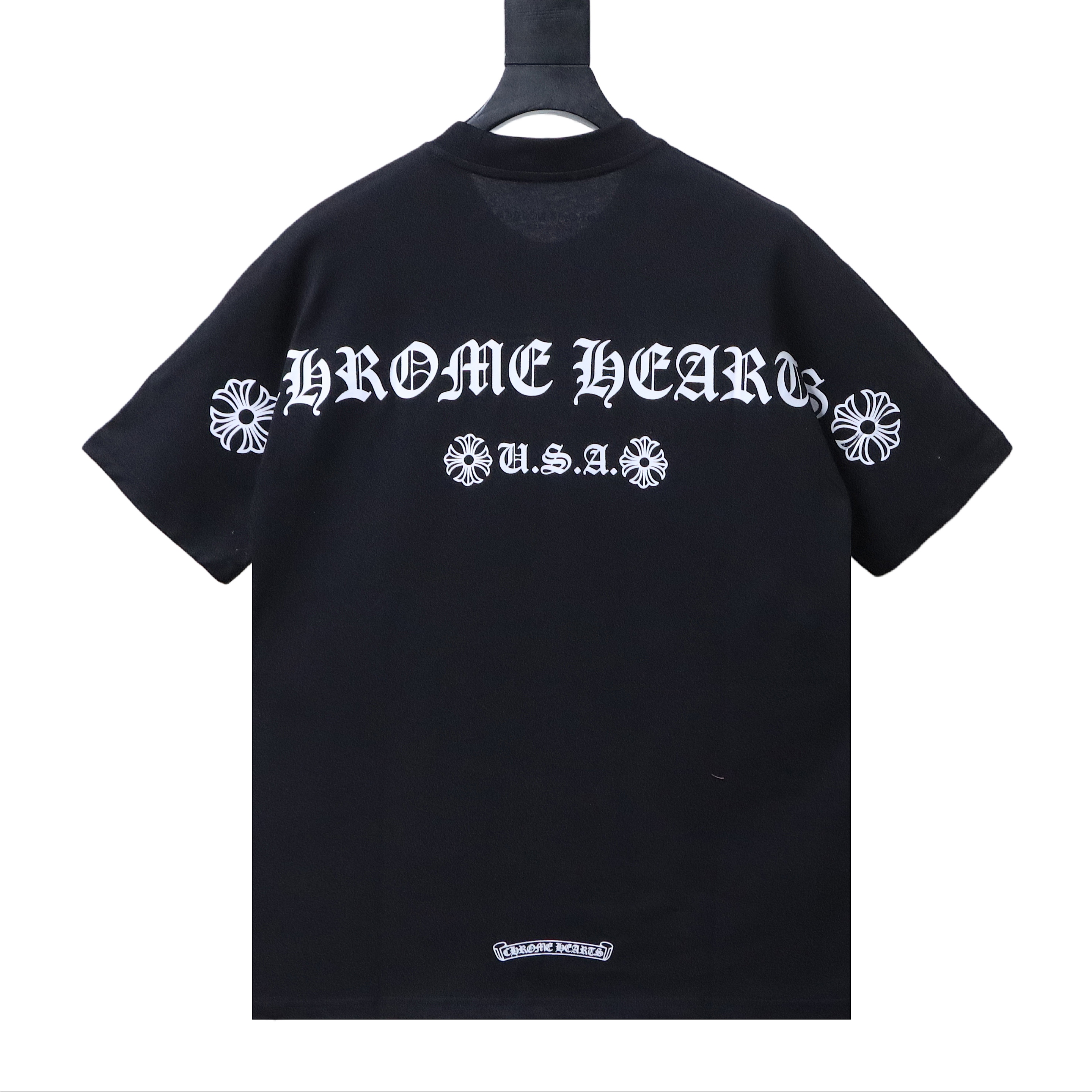 Chrome Hearts Sanskrit Back Short Sleeve T-Shirt Style 2