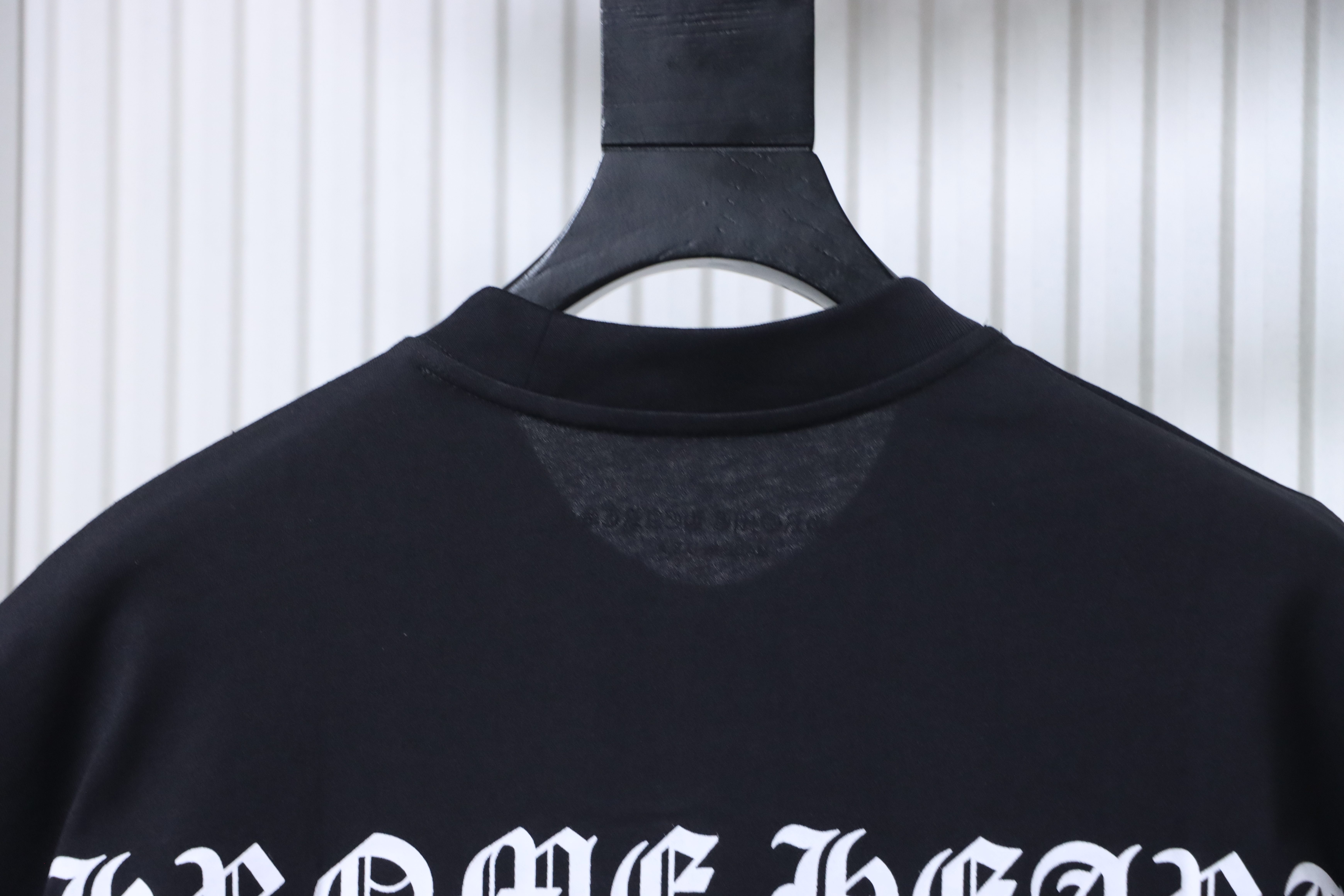 Chrome Hearts Sanskrit Back Short Sleeve T-Shirt Style 2