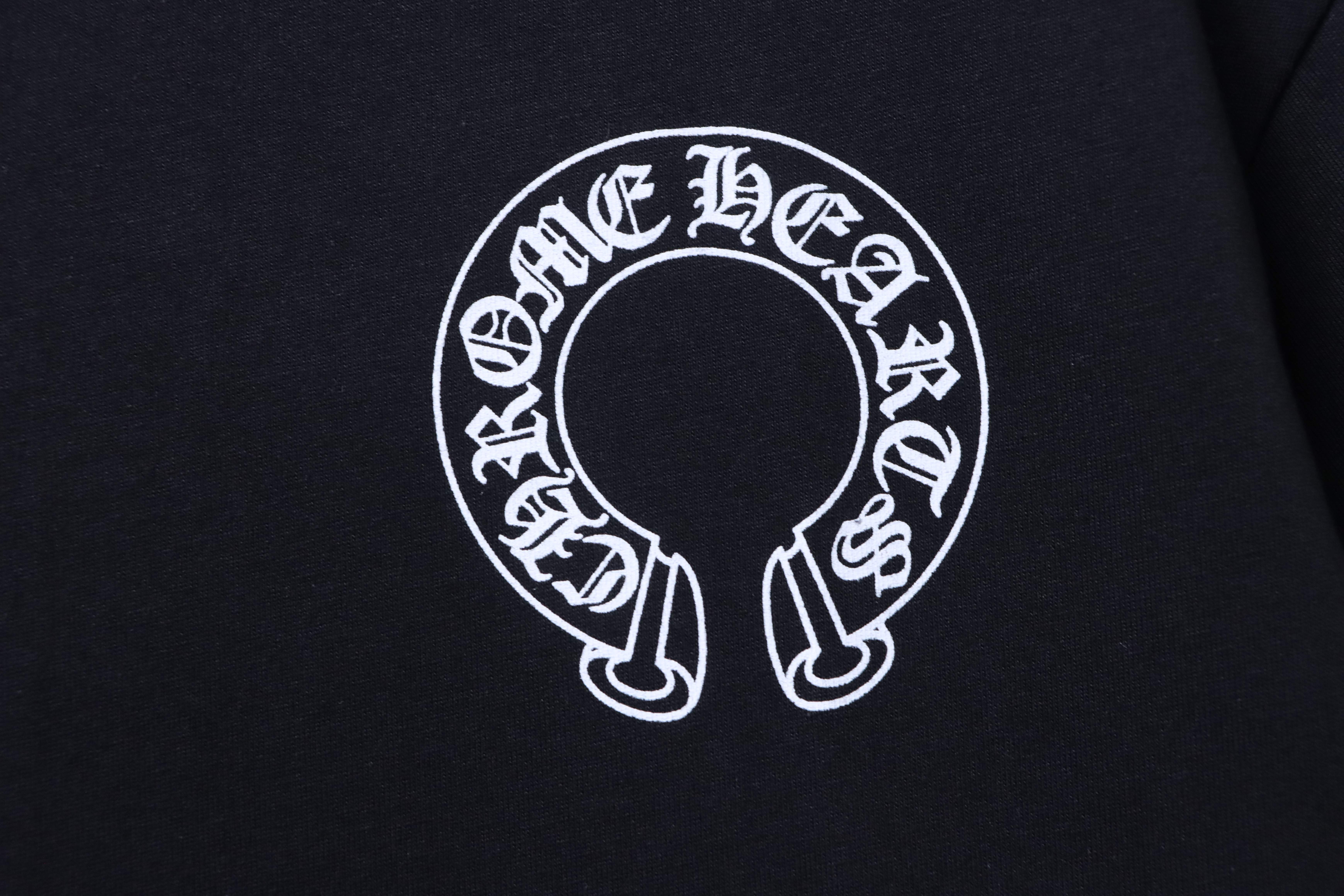 Chrome Hearts Sanskrit Back Short Sleeve T-Shirt Style 2