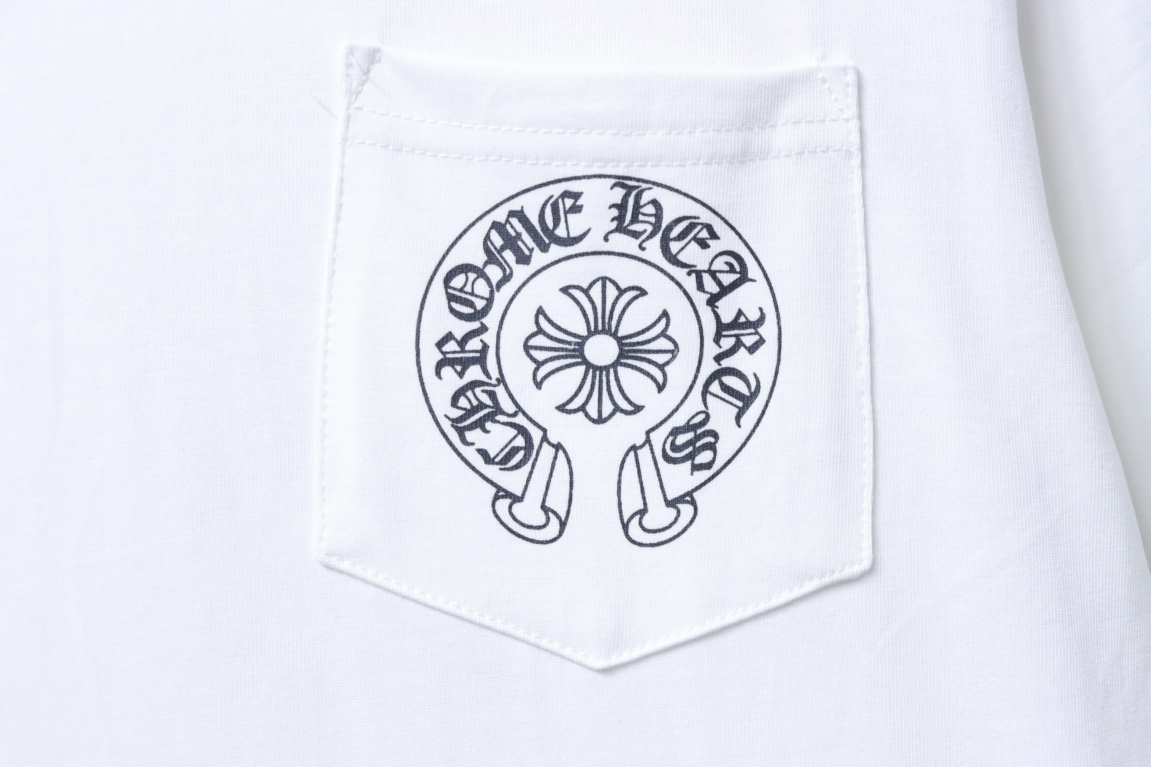 Chrome Hearts Sanskrit Cuff Short Sleeve T-Shirt Style 2