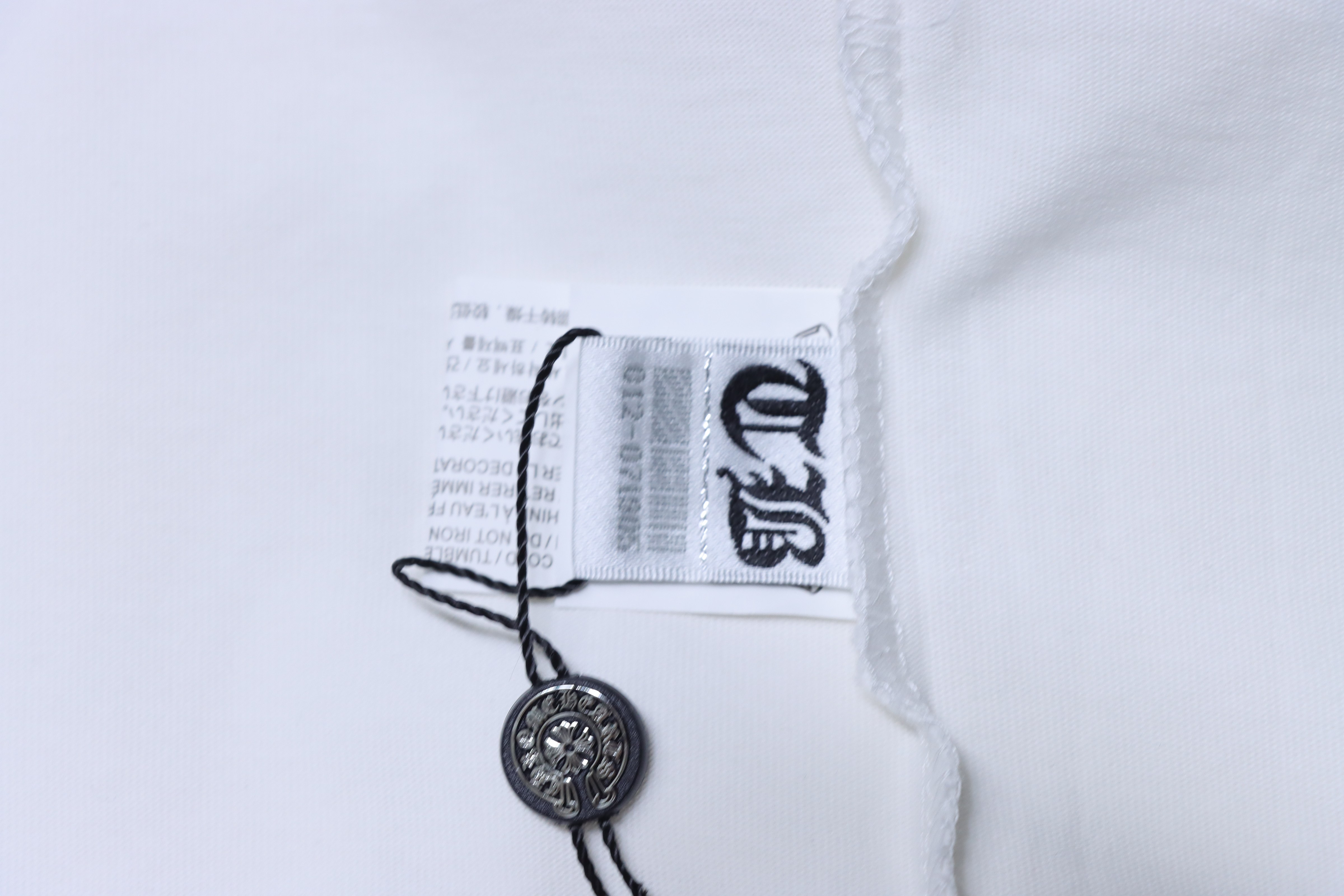 Chrome Hearts Sanskrit Cuff Short Sleeve T-Shirt Style 2