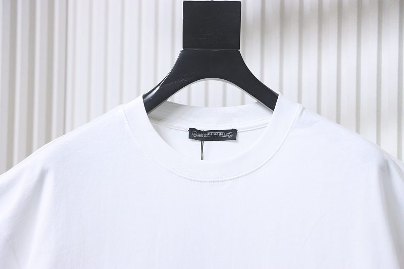 Chrome Hearts Sanskrit Letter Sanskrit Print Short Sleeve T-Shirt Style 1