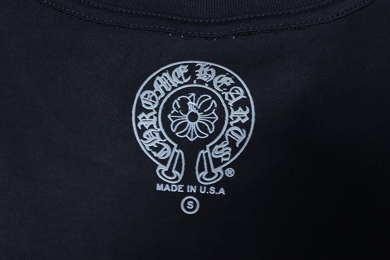 Chrome Hearts Sanskrit Pocket Print CH Short Sleeve T-Shirt Style 1
