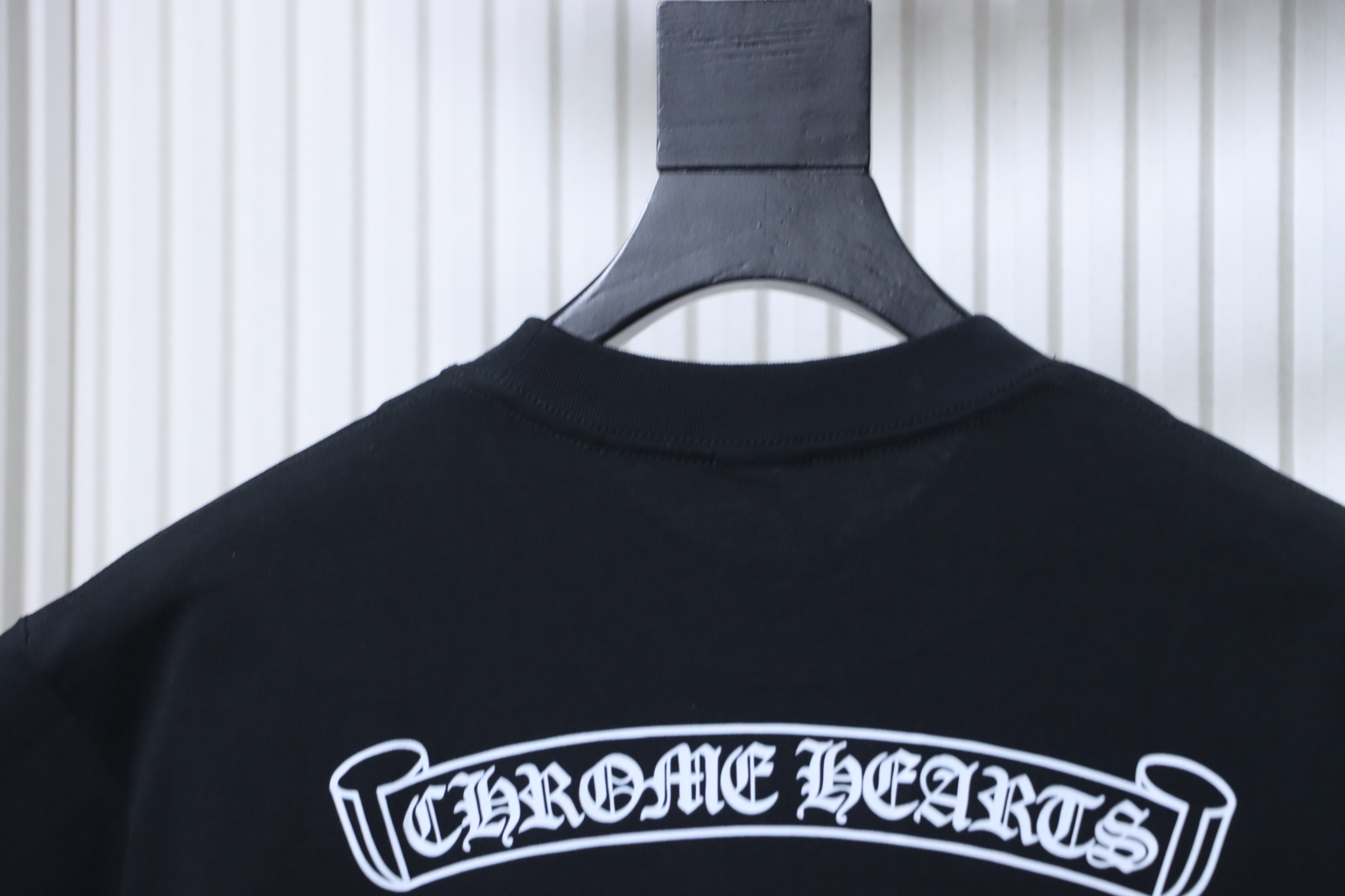 Chrome Hearts Sanskrit Pocket Print CH Short Sleeve T-Shirt Style 1