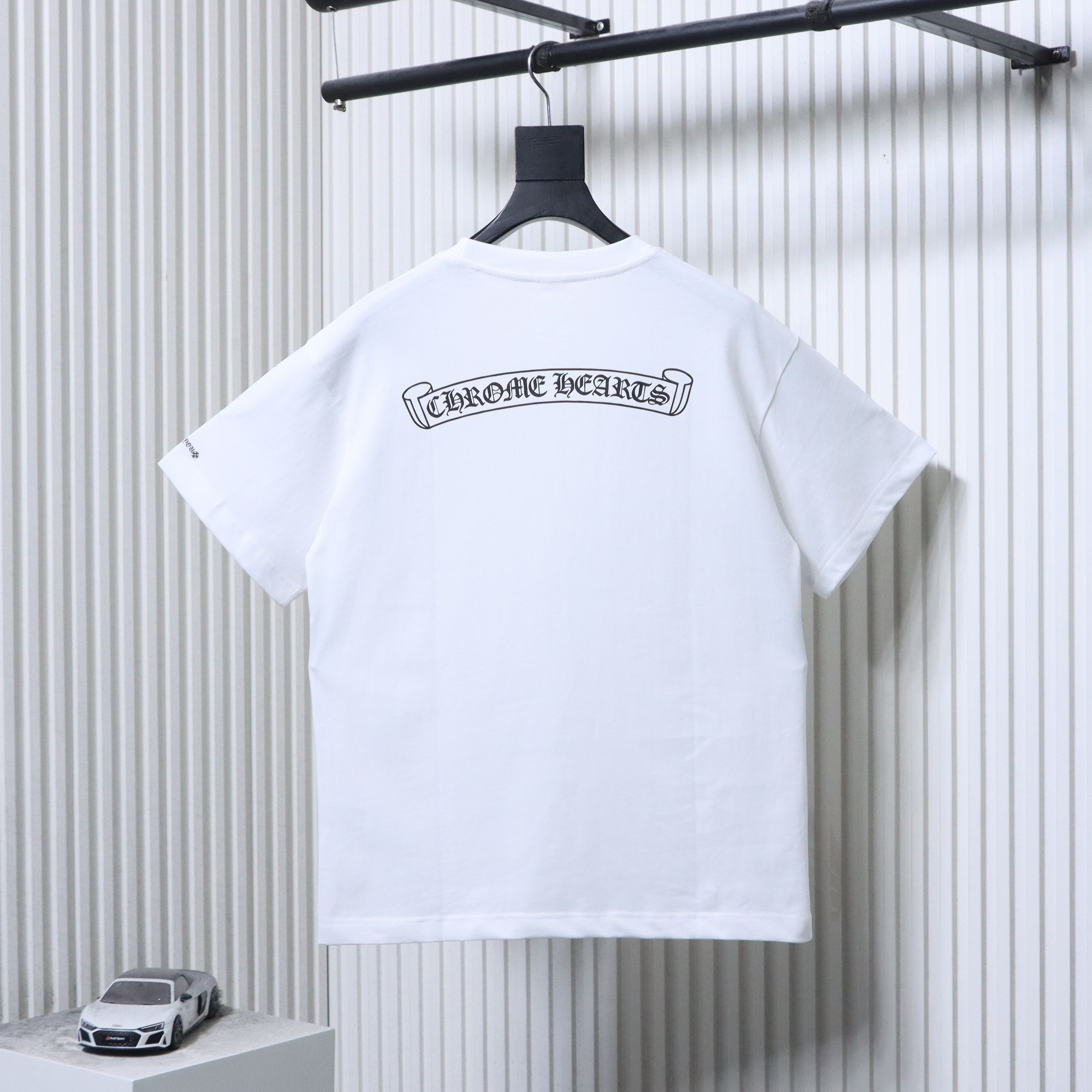 Chrome Hearts Sanskrit Pocket Print CH Short Sleeve T-Shirt Style 2