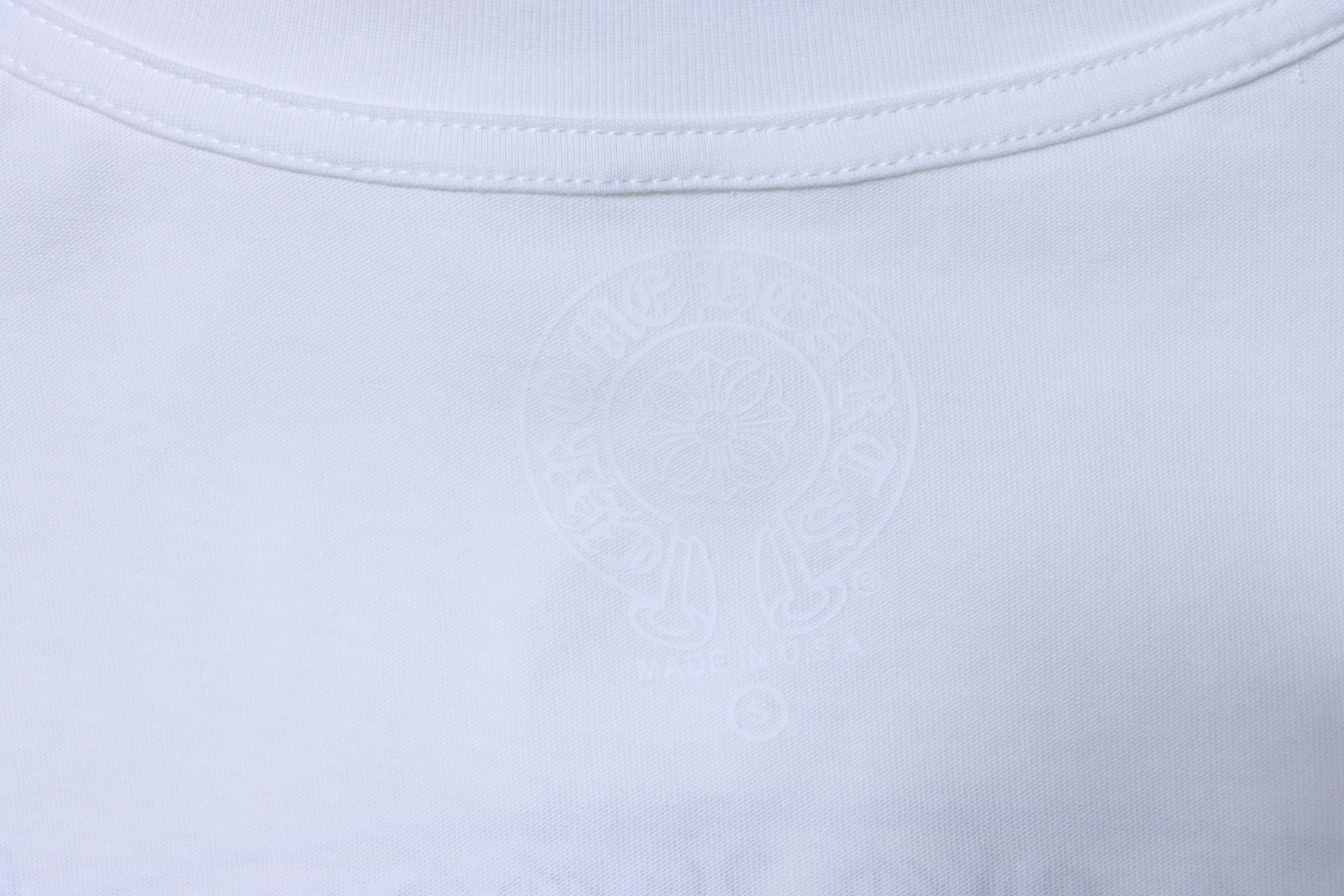 Chrome Hearts Sanskrit Pocket Print CH Short Sleeve T-Shirt Style 2