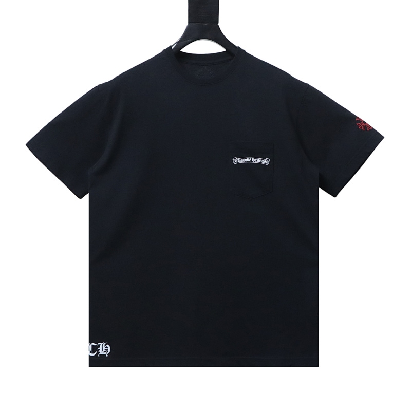 Chrome Hearts Scroll Print Short Sleeve T-Shirt