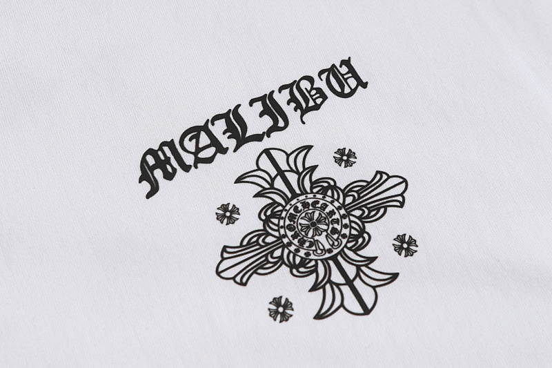 Chrome Hearts White Graphic 2205 Short Sleeve T-Shirt