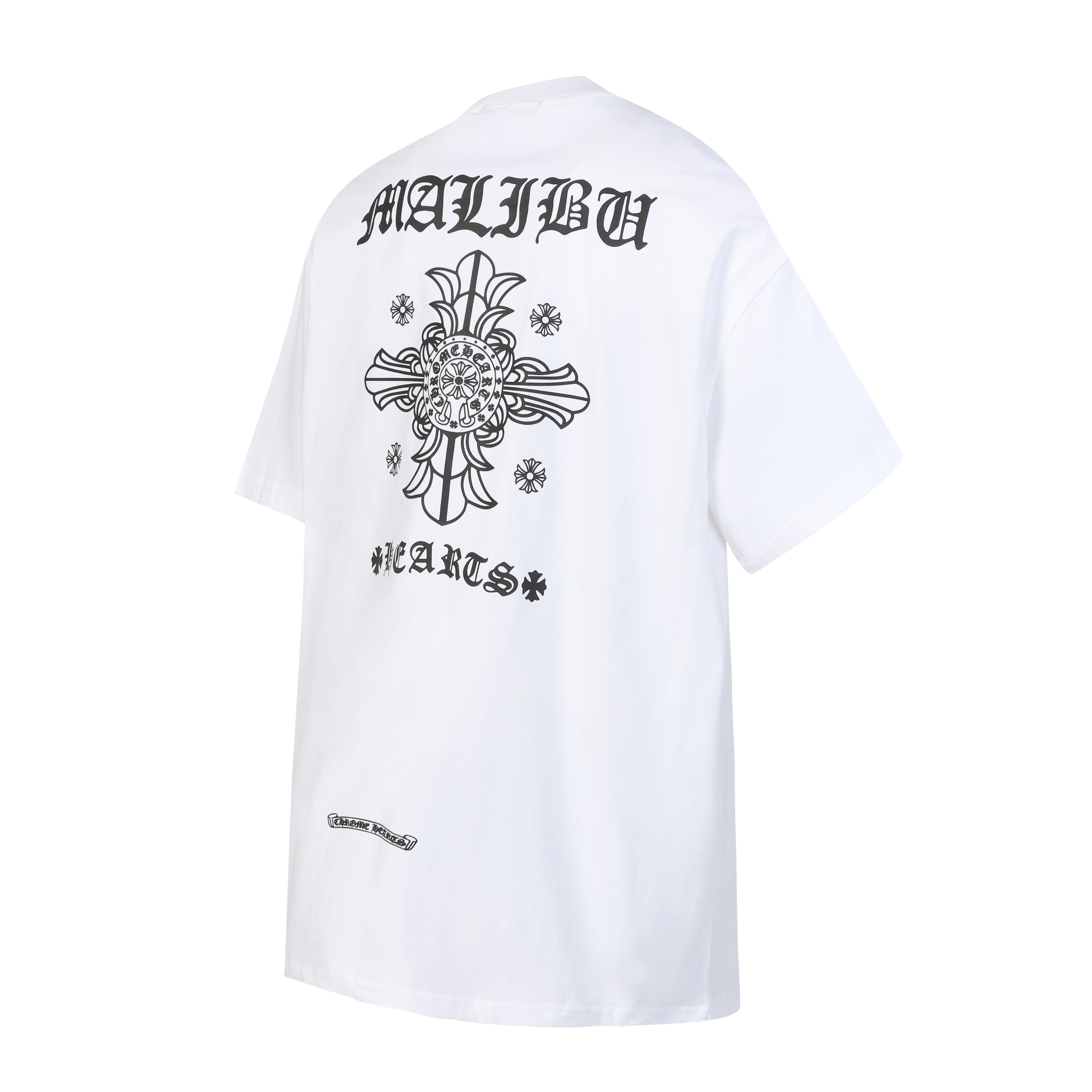 Chrome Hearts White Graphic 2205 Short Sleeve T-Shirt