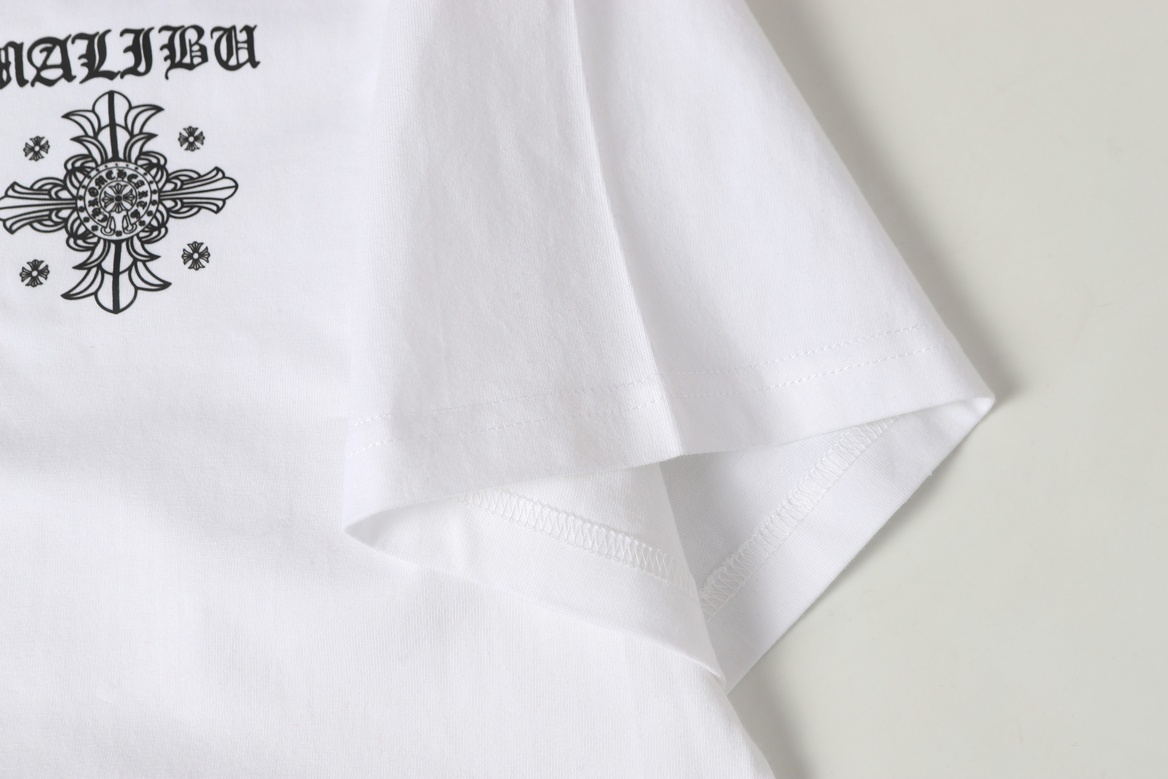 Chrome Hearts White Graphic 2205 Short Sleeve T-Shirt