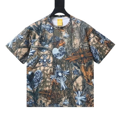 Chrome Hearts x Nike x NOCTA Allover Print Collaboration Long Sleeve T-Shirt 01