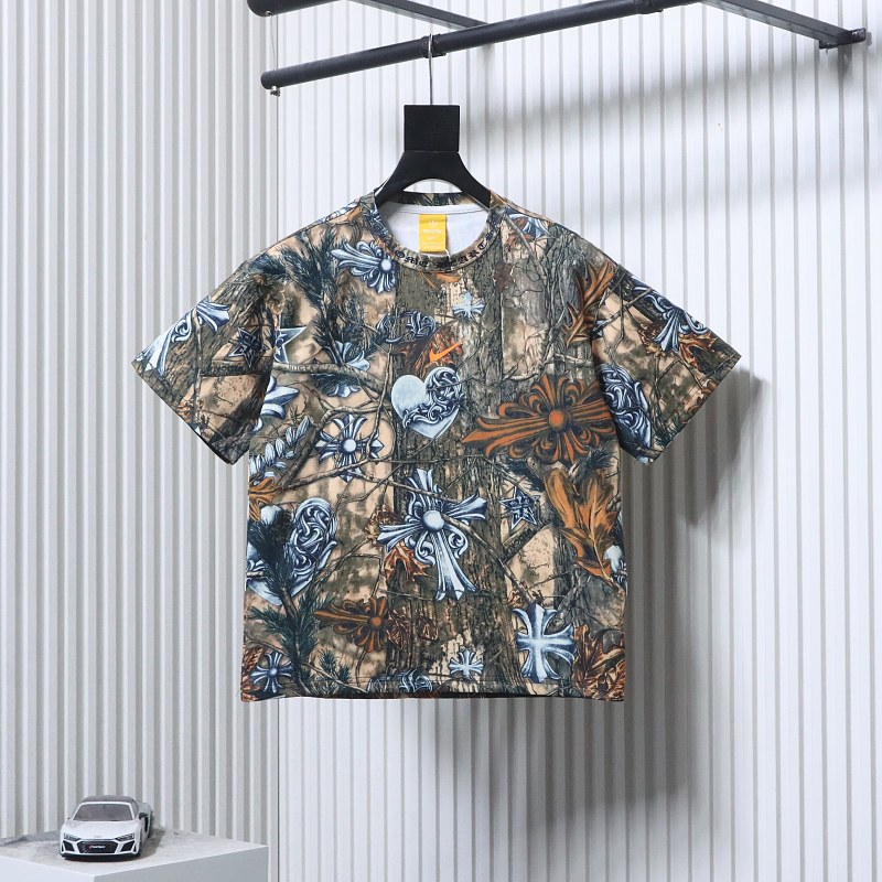 Chrome Hearts x Nike x NOCTA Allover Print Collaboration Long Sleeve T-Shirt
