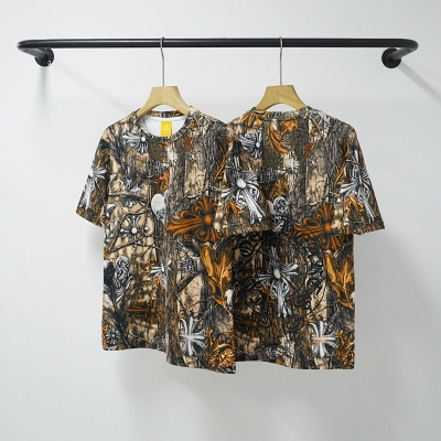 Chrome Hearts x Nike x NOCTA Collaboration Overseas Release Popular Short Sleeve T-Shirt Style 1 01
