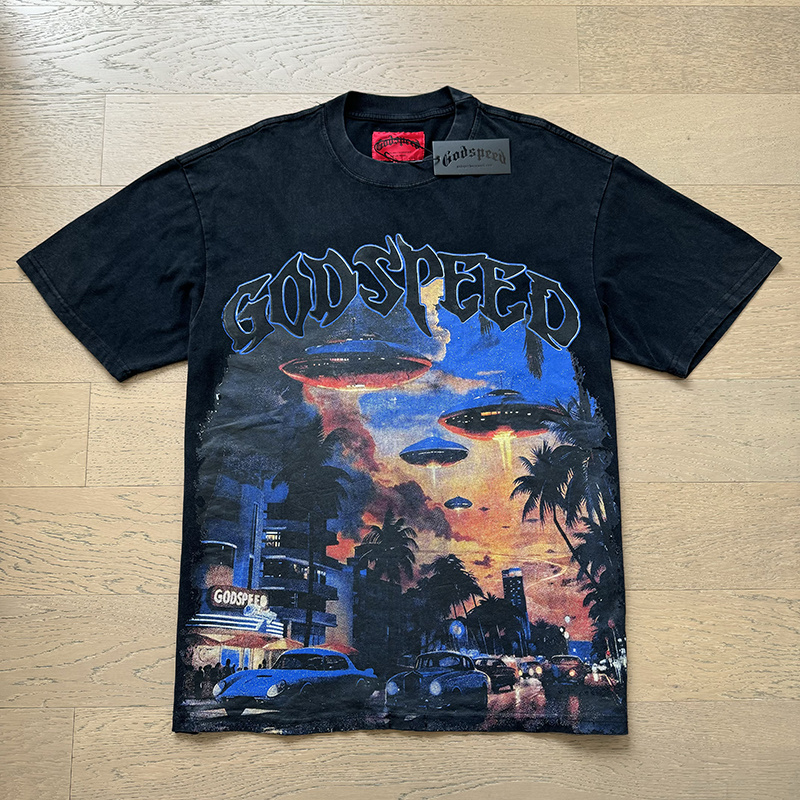 Godspeed Graphic Short Sleeve T-Shirt 1066