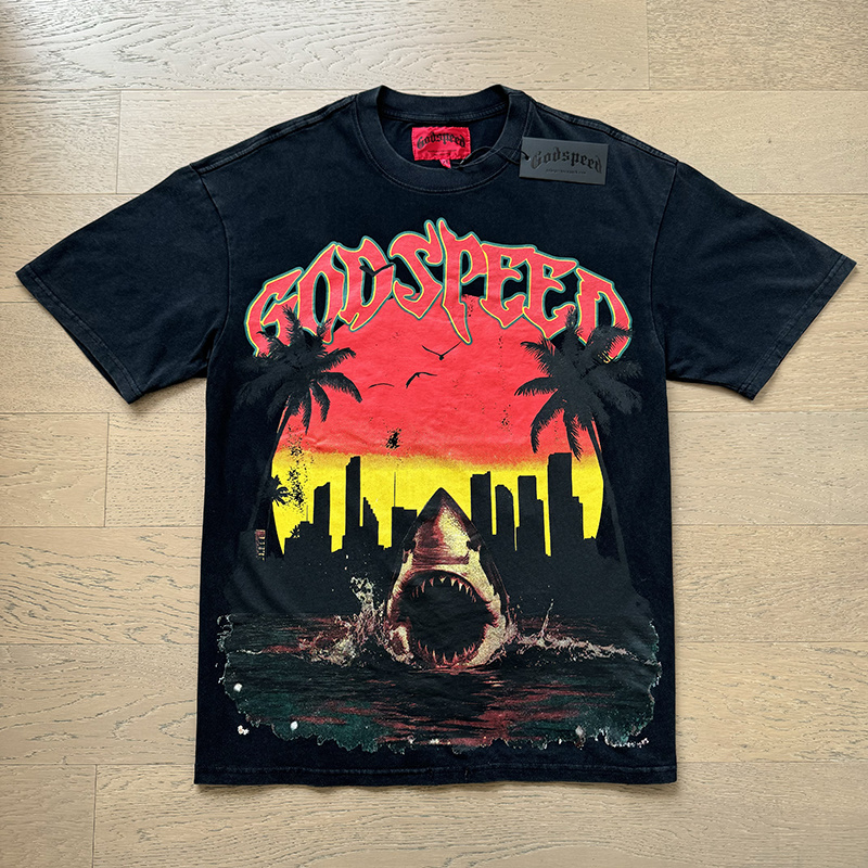 Godspeed Graphic Short Sleeve T-Shirt 1068