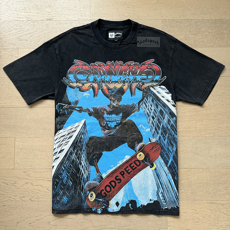 Godspeed Graphic Short Sleeve T-Shirt 1128